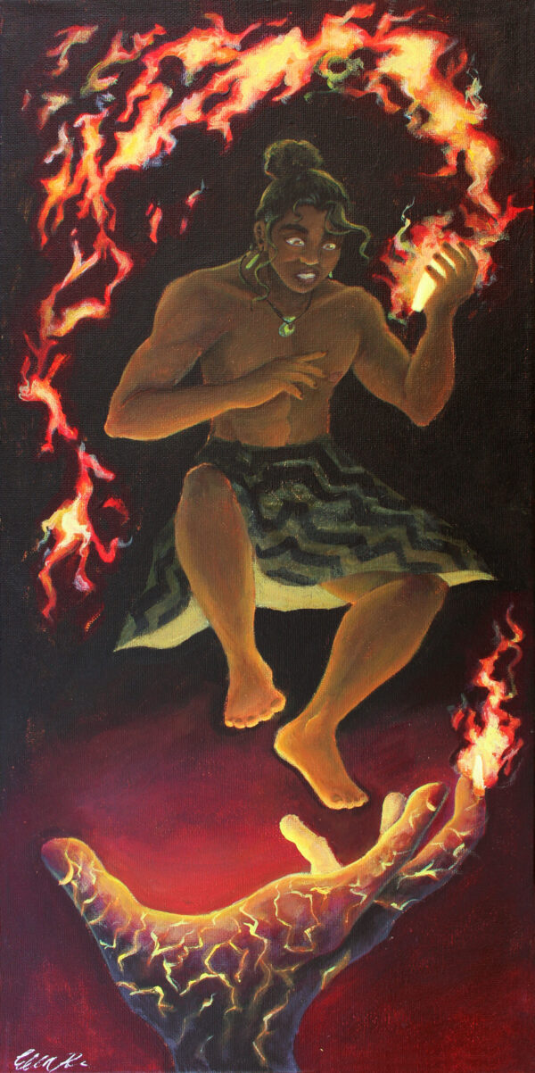 Māui and Mahuika Print